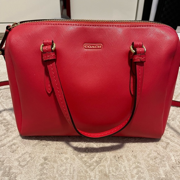 Poppy red Coach bag - Picture 8 of 13